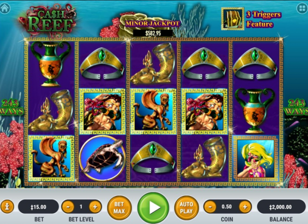 Game Slot Online Cash Reef