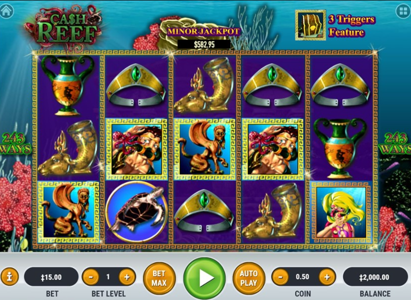 Game Slot Online Cash Reef